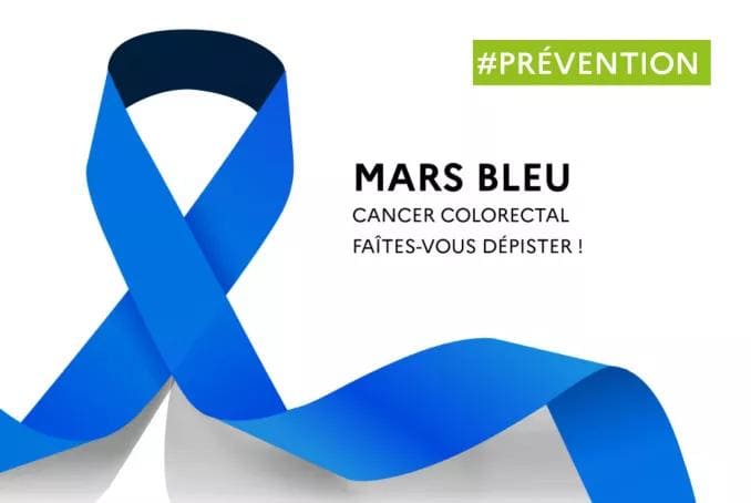 Mars bleu dépistage cancer colorectal 2026